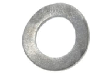 Spring washer(s) B10, corrugated spring steel DIN 137 B, silver galvanised
